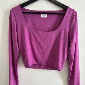 Cotton On cropped long sleeve top